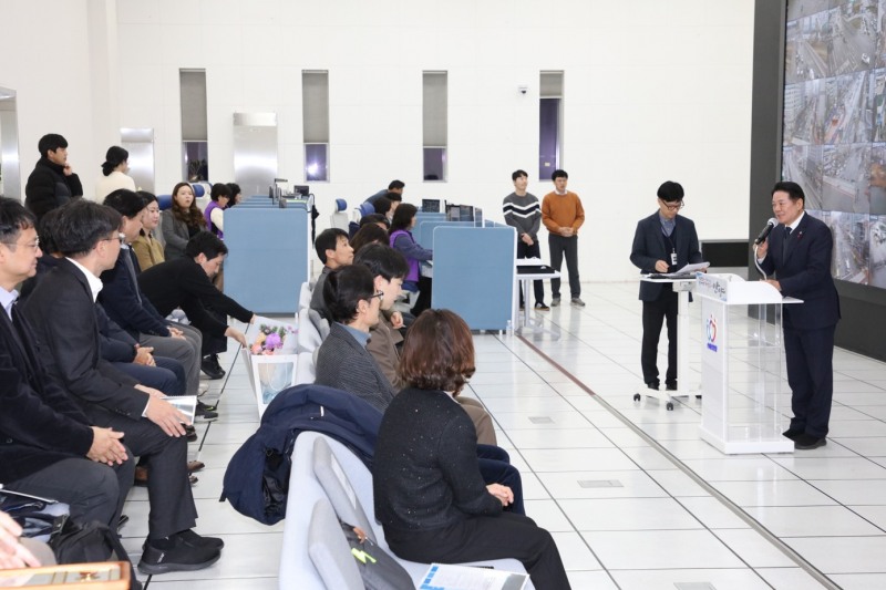 자율주행자동차 위탁운영사업 성과보고회 (안양시 제공)