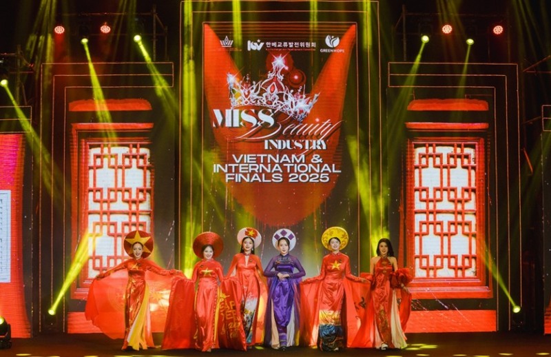 베트남·국제 뷰티산업 미스 콘테스트 2025 성료