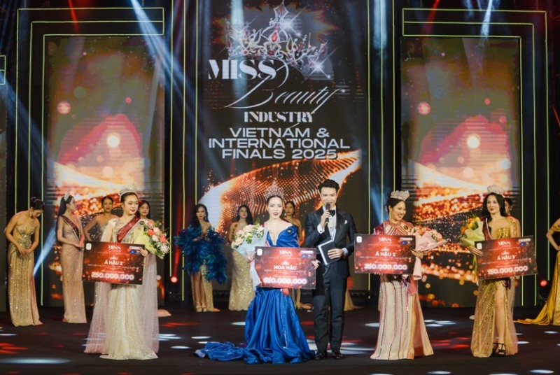 베트남·국제 뷰티산업 미스 콘테스트 2025 성료