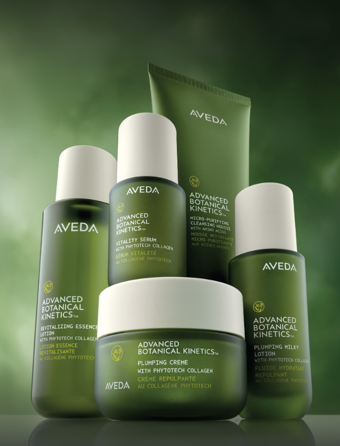 아베다가 피부 활력 부여와 노화 징후 관리에 최적화된 '드밴스드 보태니컬 키네틱스' 컬렉션을 새롭게 출시했다. (이미지 제공=아베다)