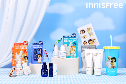 이니스프리, 캐릭터 ‘뚱시바’ 협업 기획세트 출시 (이미지 제공=이니스프리)