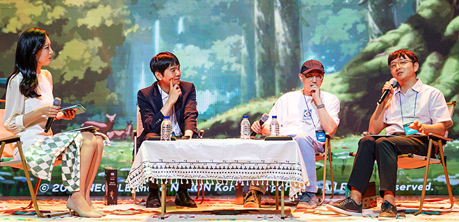 'BE THE NEXT' 명사 오픈 토크 세션 관련 사진. 사진 제공 : 넥슨