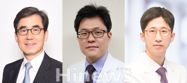(왼쪽부터) 김효수·한정규·황도연 서울대병원 교수 (사진 제공=서울대병원)