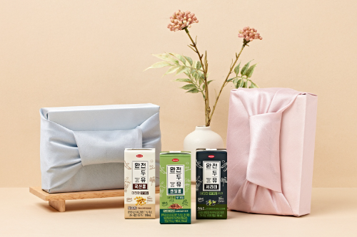 한미사이언스 ‘완전두유 더진한 국산콩 시리즈’ 3종 제품 / 사진 = 한미사이언스