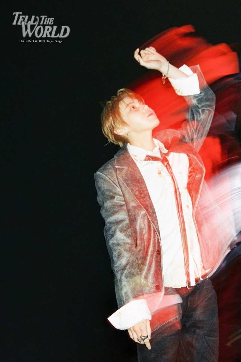 하성운, 신곡 ‘Tell The World’ 포토 티저 공개…강렬한 무드