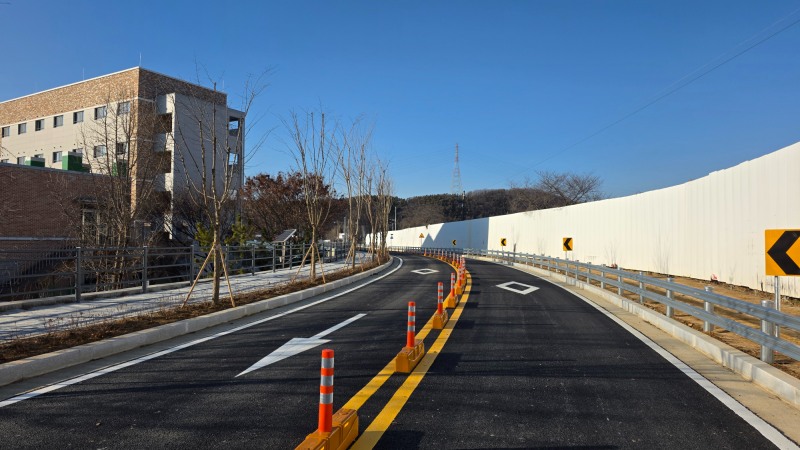 처인구 이동읍 '중3-2호선' 도로공사 개설 (용인특례시 제공)