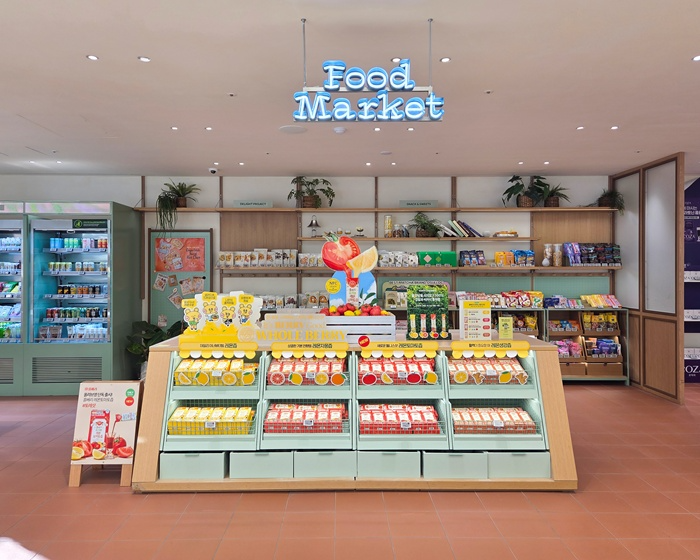 홀베리, 올리브영N 성수 푸드마켓존 매대 운영…올리브영 한정 ‘유기농 레몬 토마토즙’ 선봬