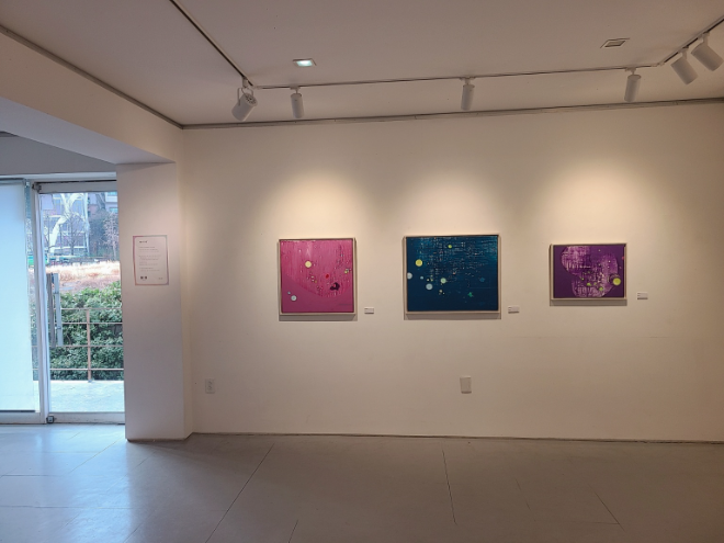 전시장 내부 전경.