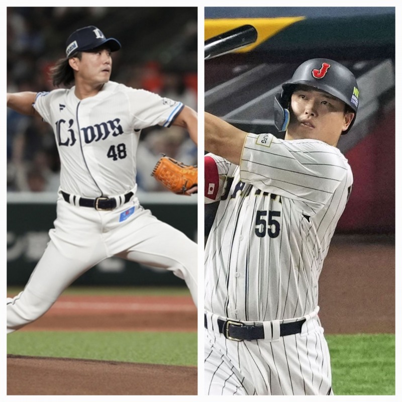 이마이 타츠야(왼쪽)와 무라카미 무네타카