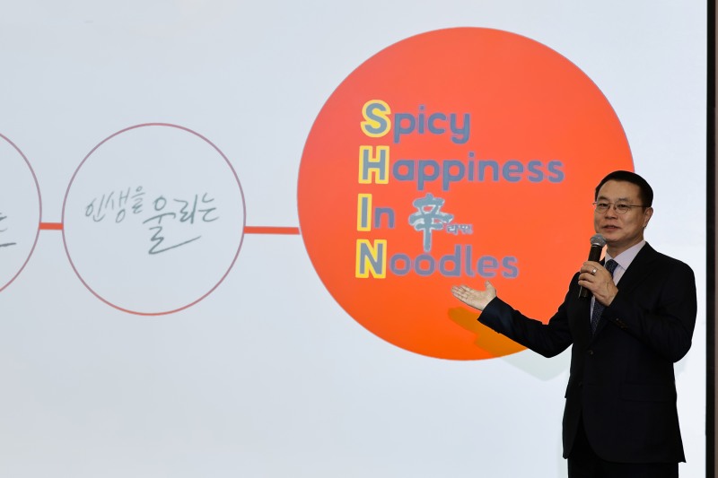 농심 조용철 대표. /농심