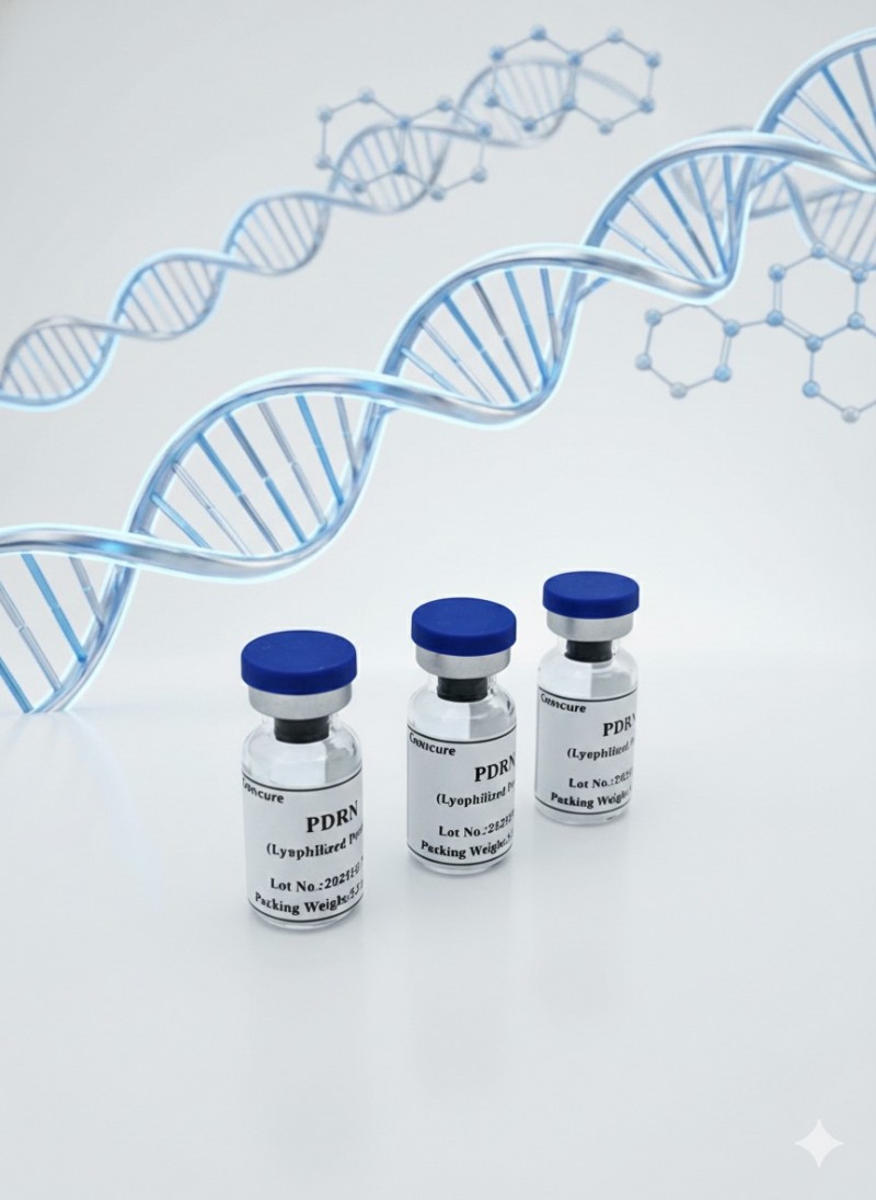 제노큐어가 최초로 공개한 유전자 재조합 PDRN 실물