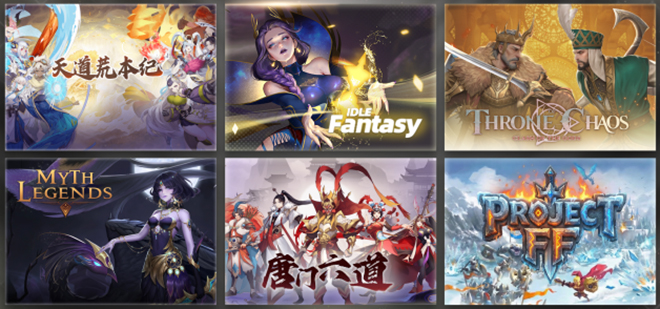 넥써쓰가 올해 상반기 중 크로쓰 플랫폼에 온보딩한다고 예고한 중국 게발사 게임들. 자료 제공 : 넥써쓰