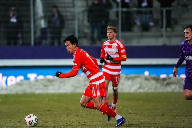 우니온 베를린의 공격수 정우영 / 사진=연합뉴스