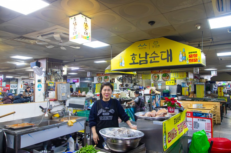 지동 순대‧곱창타운의 대표주자 ‘수원 호남순대’
