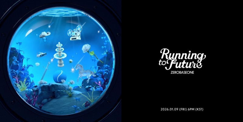 제로베이스원, 신곡 'Running To Future' 트랙 샘플러 공개…푸르른 여정 조명