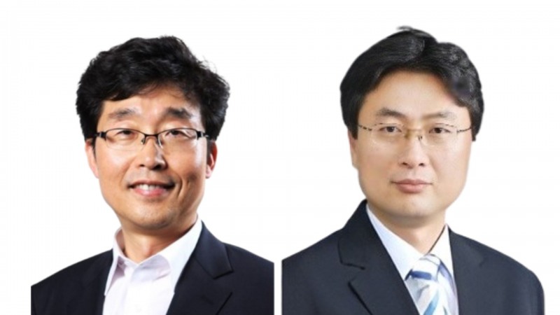 (왼쪽) 김헌수 교수, 성주호 교수