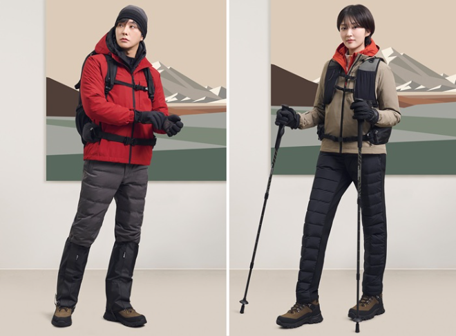 레드페이스 ‘남/여 겨울 레이어드룩’