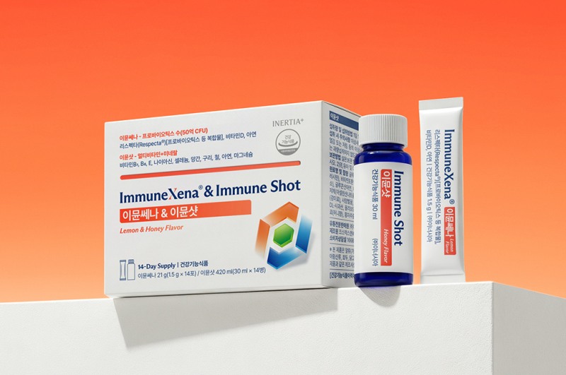 이너시아, ‘이뮨쎄나&이뮨샷’ 출시…”질·장·활력 3중 케어”