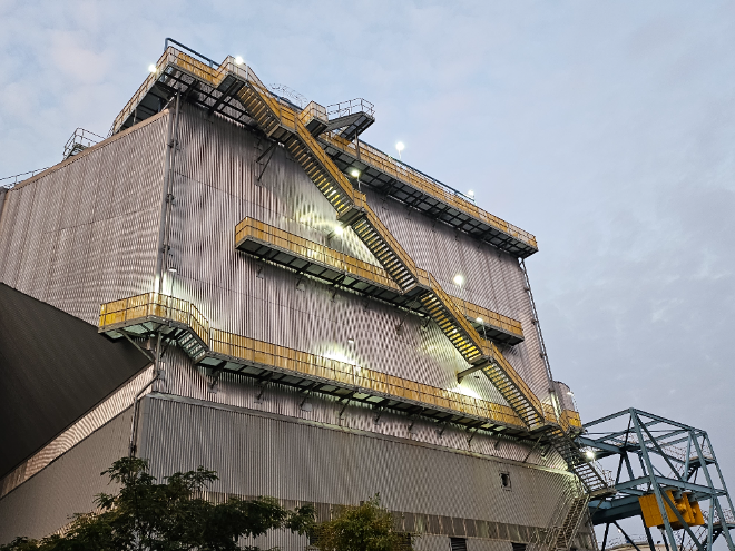 MOVEX 고소용 안전 펜스 설치 현장, 모백스 제공