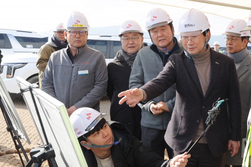 이상일 용인특례시장이 9일 '용인반도체클러스터 일반산업단지' 현장 방문
