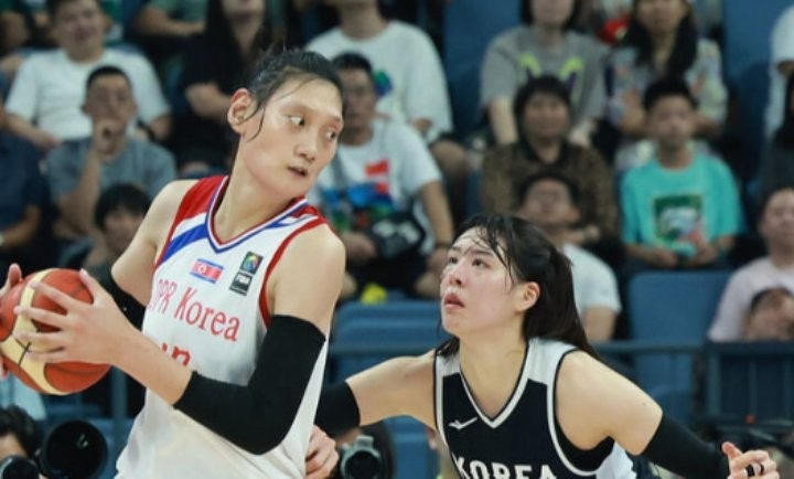 2023년 항조우 아시안게임 남북한 여자농구 경기.