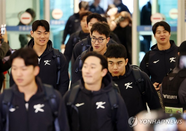 야구대표팀 선수들