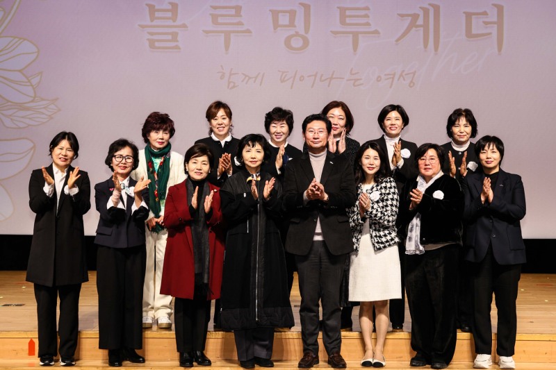 이상일 시장과 한국부인회 용인시지회 신년 행사