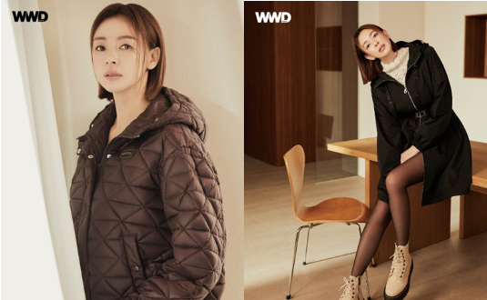 듀베티카(DUVETICA) 야노시호 화보 (사진 제공=WWD 매거진)