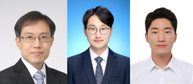 (왼쪽부터) 구희범 교수, 김부건 박사, 박철희 연구원. (사진제공=가톨릭대학교 가톨릭중앙의료원)