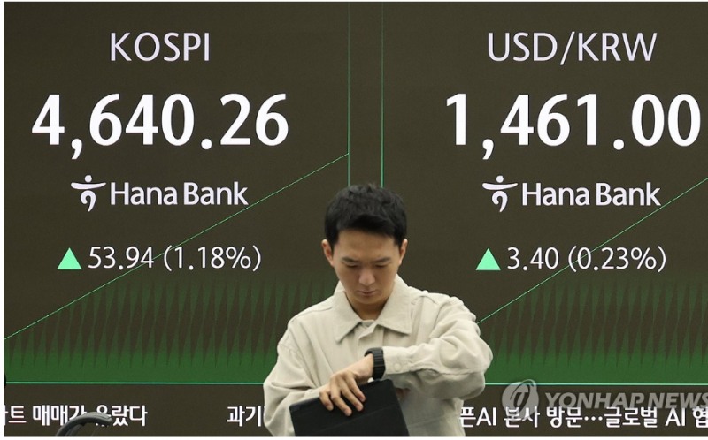 환율이 8거래일째 상승하고 있는 것은 지정학적 리스크가 좀처럼 해소되지 않고 있는 점이 요인으로 작용하고 있다. 사진=연합뉴스