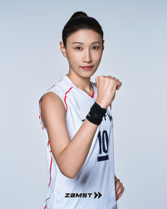 김연경, 스포츠 보호대 브랜드 잠스트 공식 모델 발탁