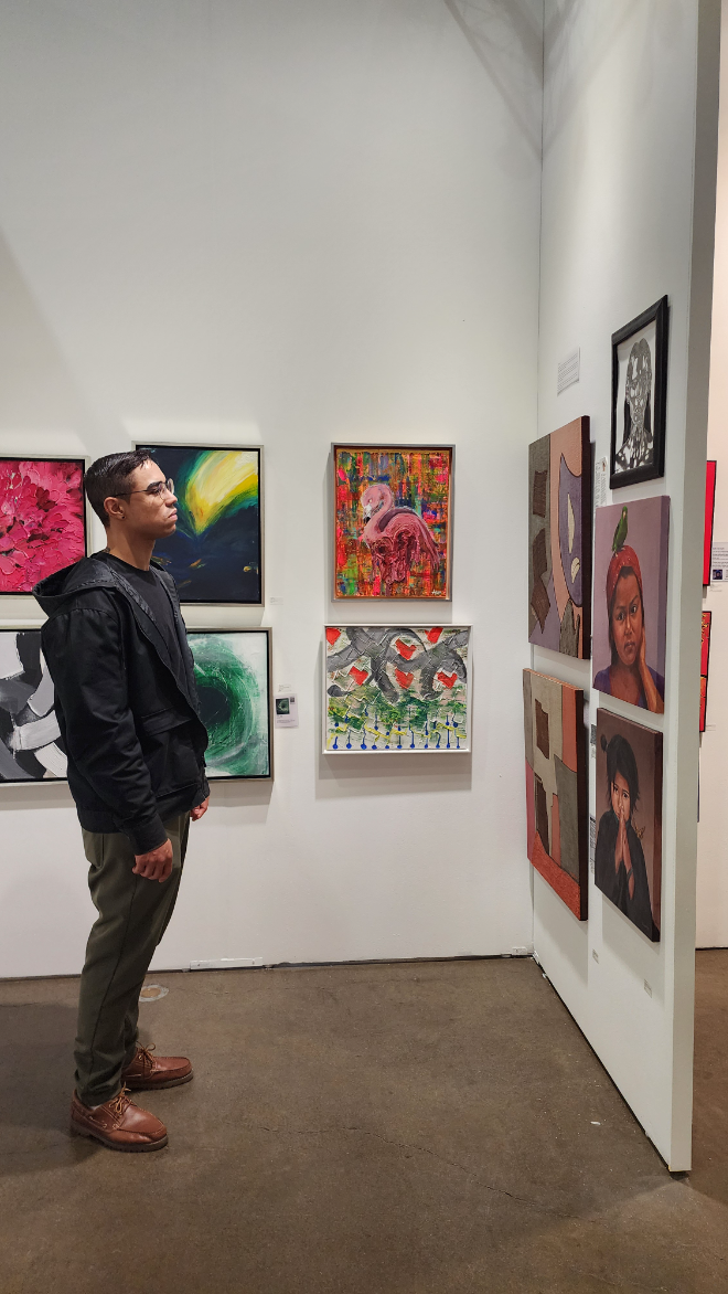 유아린 작가가 2026년 1월 7일부터 10일까지 미국 로스앤젤레스에서 열린 LA Art Show에 참가해 독창적인 예술 세계를 선보였다.