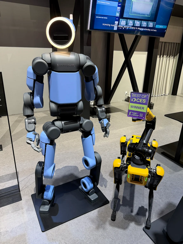 보스턴 다이나믹스 아틀라스, 글로벌 IT 전문 매체 CES 2026 CNET '최고 로봇(Best Robot)상' 수상(사진=현대차그룹)