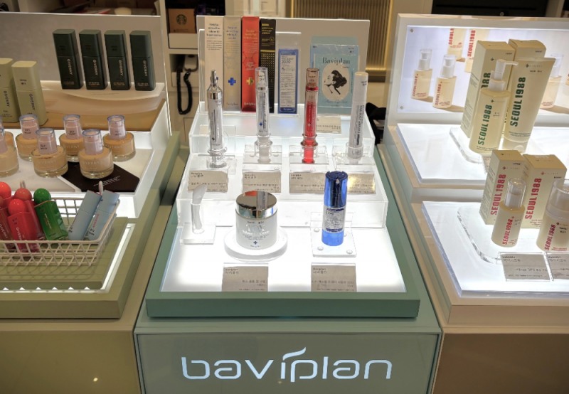 바비플랜㈜(baviplan) PB 화장품, 신세계면세점 명동점 입점