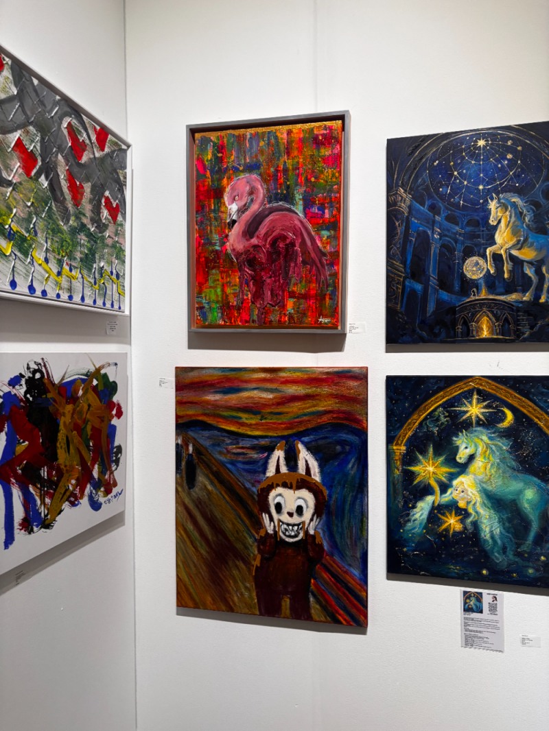 Prodigy Artist Ahlynn Aarica Yoo Showcases a Distinctive Artistic World at the 2026 LA Art Show