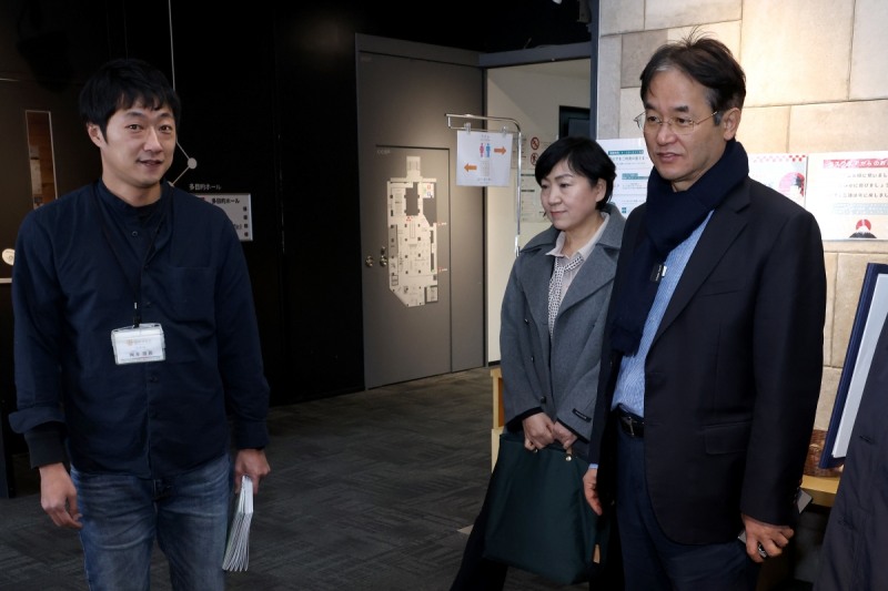 이동환 고양시장,하코다테 커뮤니티 플라자 G스퀘어 방문