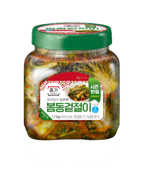 대상 종가, 겨울 입맛 깨우는 ‘봄동겉절이’ 출시