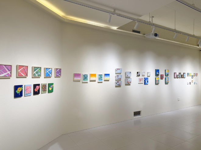 로하갤러리 ‘LAPODIUM’, 제4회 단체 소품전 오프닝 마무리