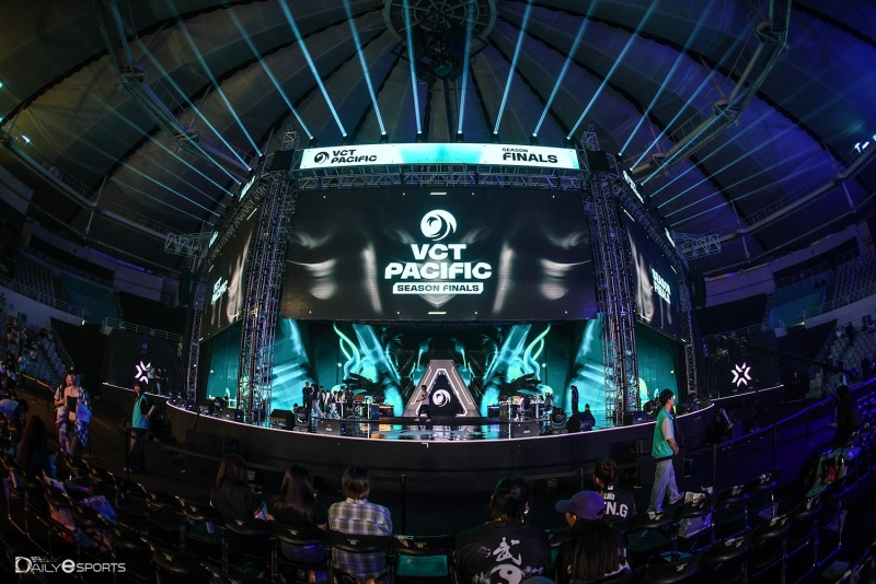 2024 VCT 퍼시픽 파이널 무대.
