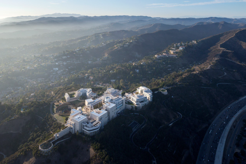 마이어 아키텍츠의 대표작 LA 게티센터./대우건설