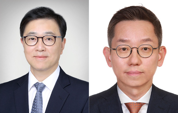 ING은행 안동현 금융시장부 본부장(왼쪽)과 안대찬 기업금융부 본부장.