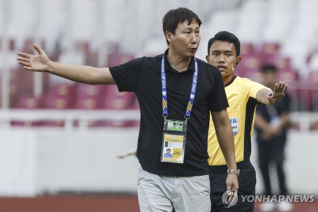 김상식 베트남 축구대표팀 감독