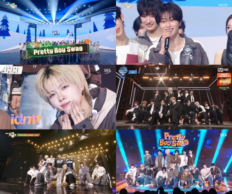 아이덴티티, ‘뮤직뱅크’ 정상→24인 완전체 예고…‘압도적 루키’ 행보