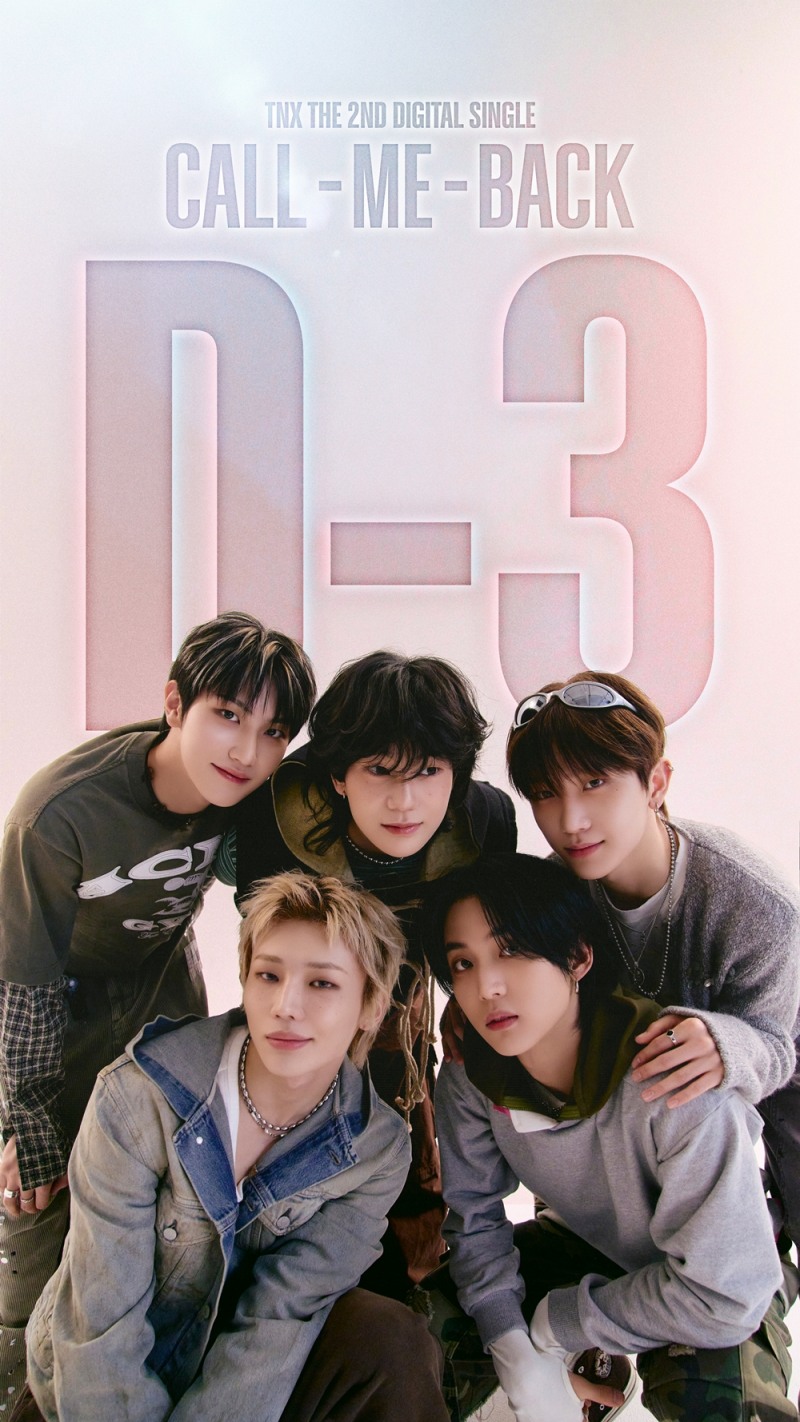 TNX, 새 싱글 ‘CALL ME BACK’ D-3 포스터 공개…새해 포문 여는 2026 첫 컴백