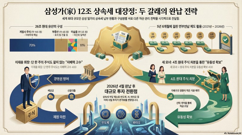 삼성 상속세 납부 5년6개월 돌아보니 …