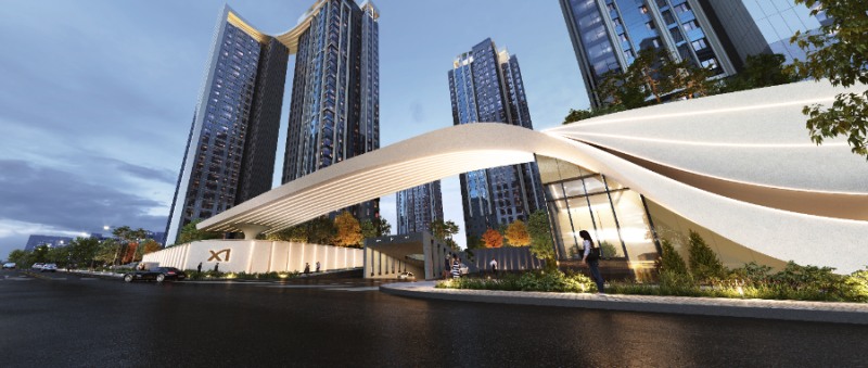 송파한양2차 ’송파 센트럴 자이’ 게이트 / GS건설 제공