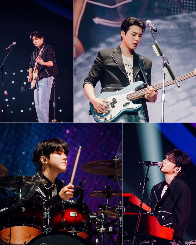 DAY6, 데뷔 10주년 투어 홍콩 단독 콘서트 성료…현지 관객 매료시킨 명곡 퍼레이드