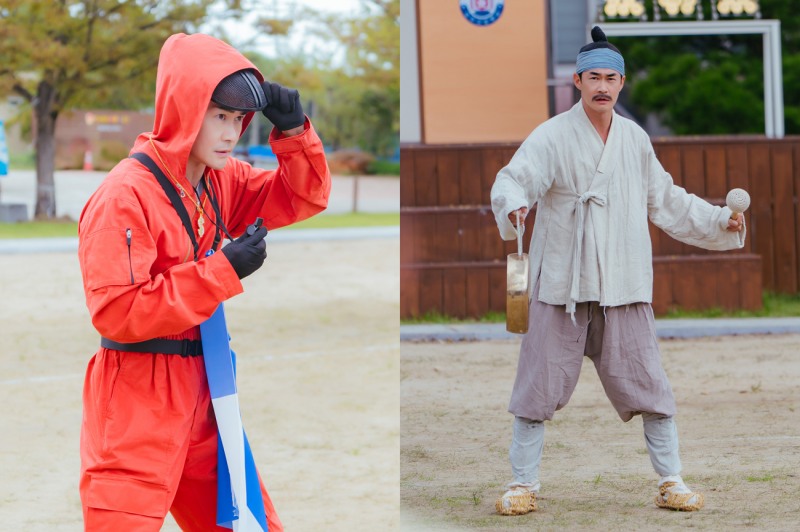 ‘스프링 피버’ 배정남, 체육대회 접수…정진혁의 '코스프레 열전'