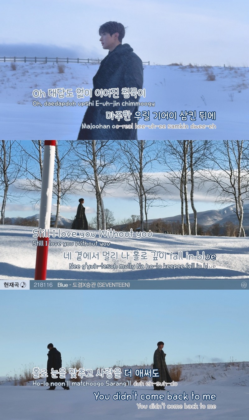 세븐틴 도겸X승관, ‘Blue’ 챌린지 유행…‘듣는 음악’에서 ‘부르고 싶은 노래’로