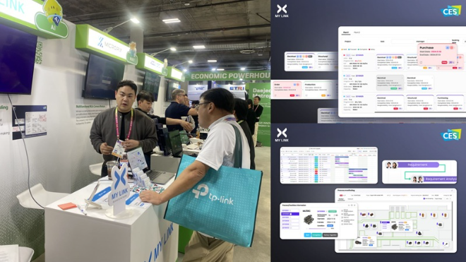 마이링크, ‘CES 2026’ 참가...AI 기반 제조 DX 기술력 입증